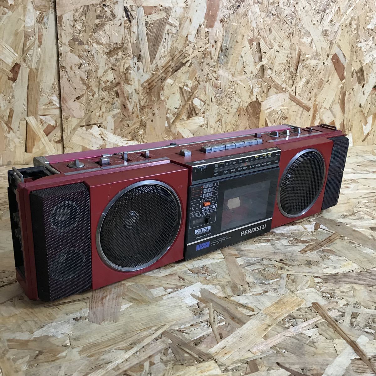 k HITACHI 日立 PERDISCO TRK-LX-2 ジャンク昭和レトロ 貴重 HITACHI