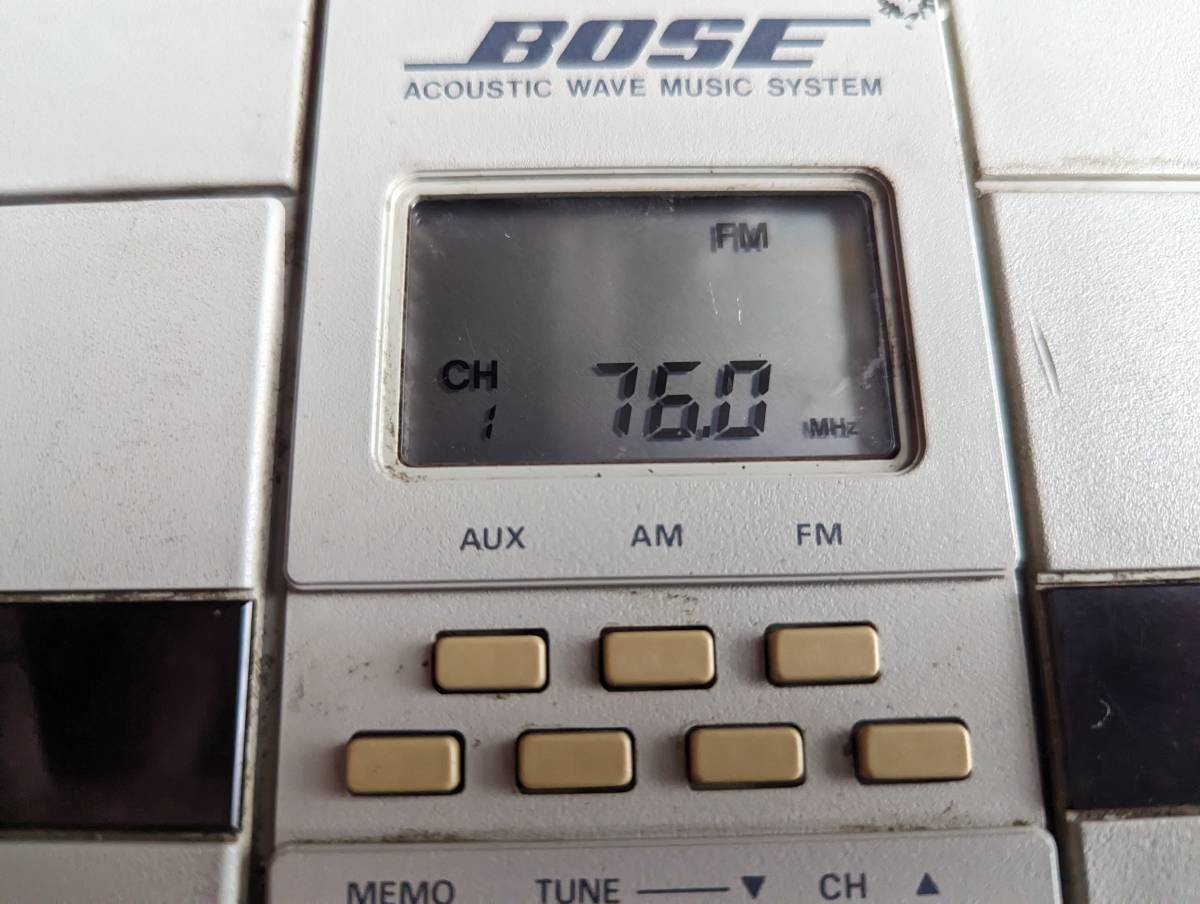 AW-1D BOSE ボーズ CDラジカセ Acoustic Wave Music System ACOUSTIC