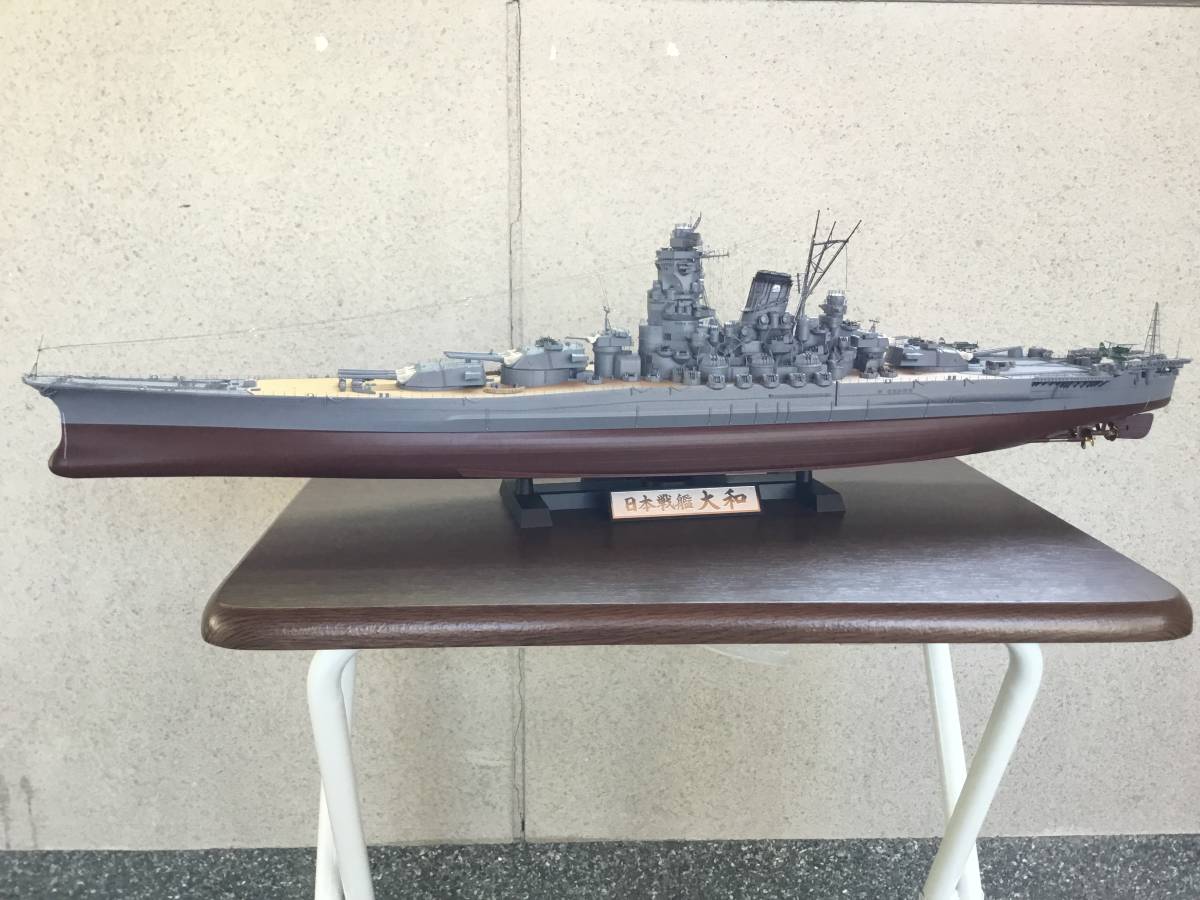 タミヤ1/350戦艦大和　完成品_10