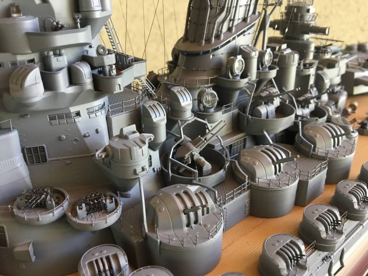 タミヤ1/350戦艦大和　完成品_4