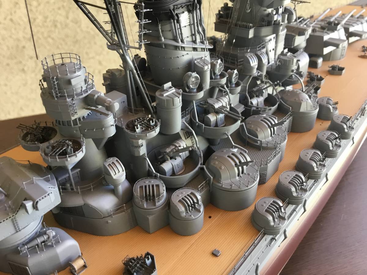 タミヤ1/350戦艦大和　完成品_6