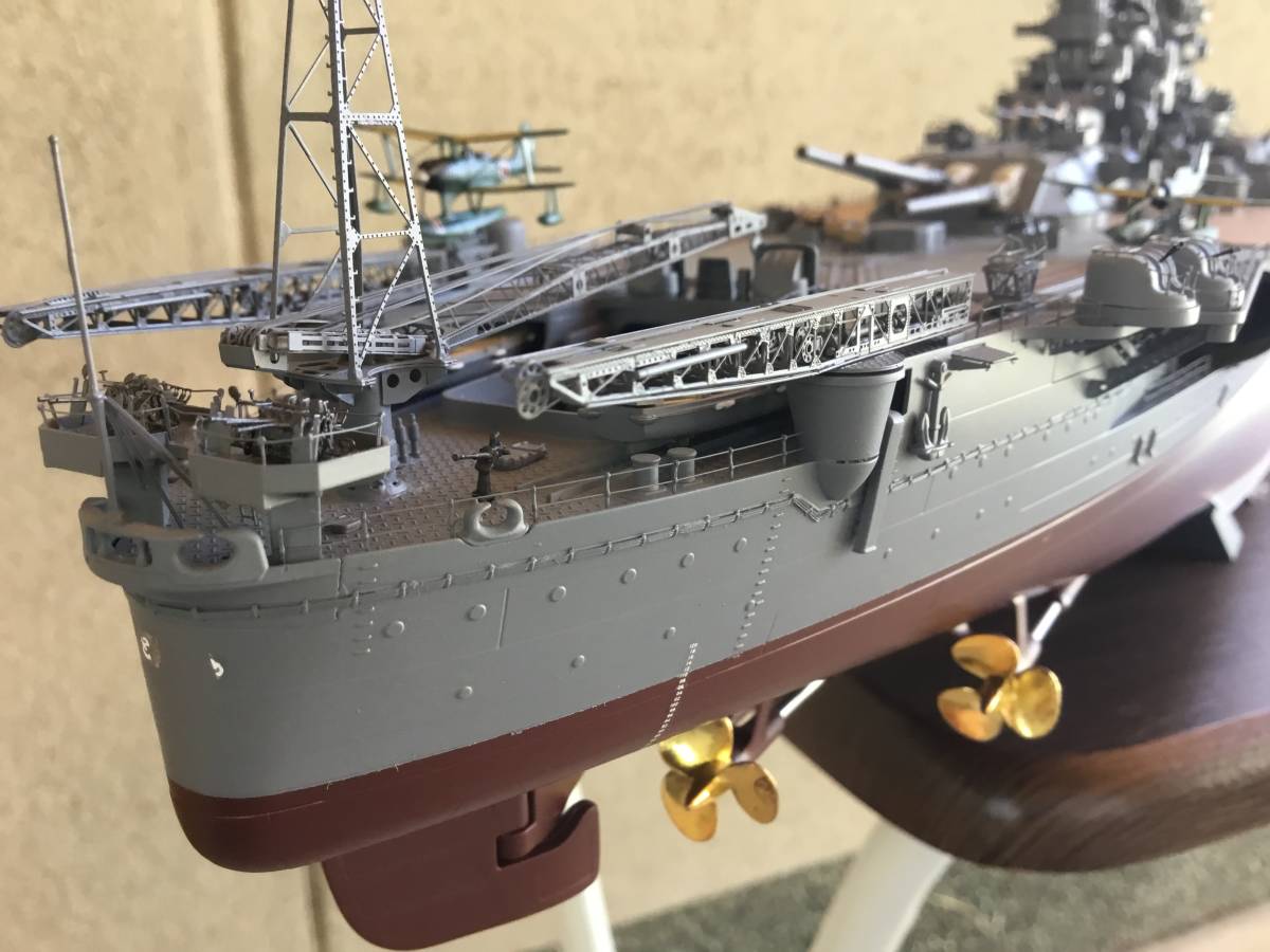 タミヤ1/350戦艦大和　完成品_9