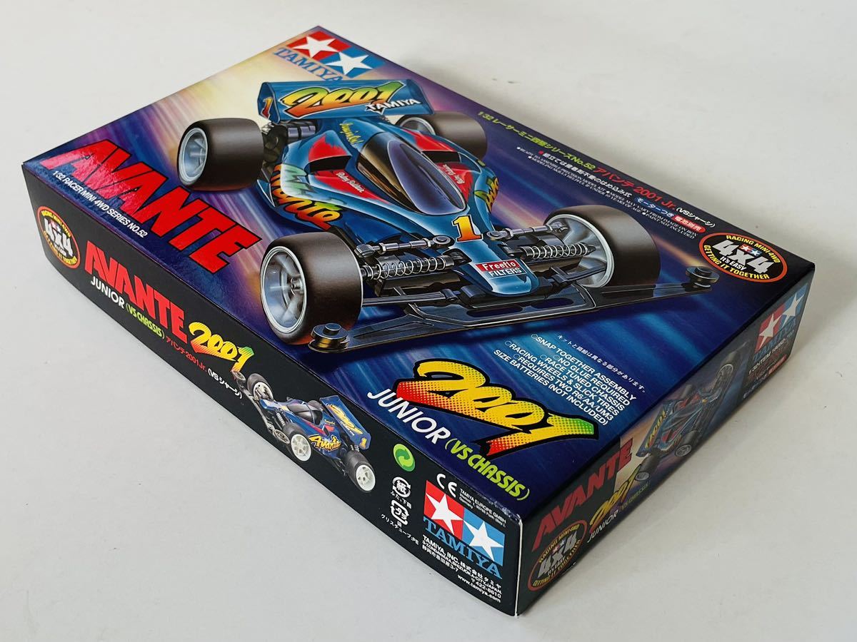 1円スタート☆ 未組立 初期物 タミヤ レーサーミニ四駆 アバンテ2001Jr 