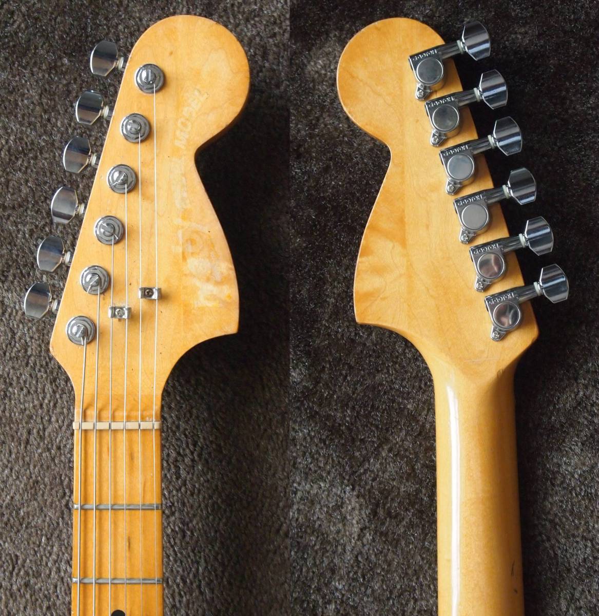 Greco ストラトキャスター ラージヘッド ナチュラル ジャパンビンテージ