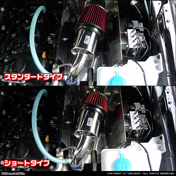ジムニー（JB64)用大型チャンバー型パワーフィルターKit（エア
