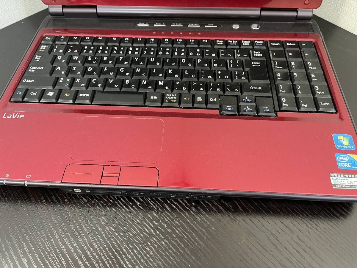 T-057 NEC LAVIE LS550⁄M ⁄ Core i7-3632QM 2.20Ghz ⁄ Windows11HOME