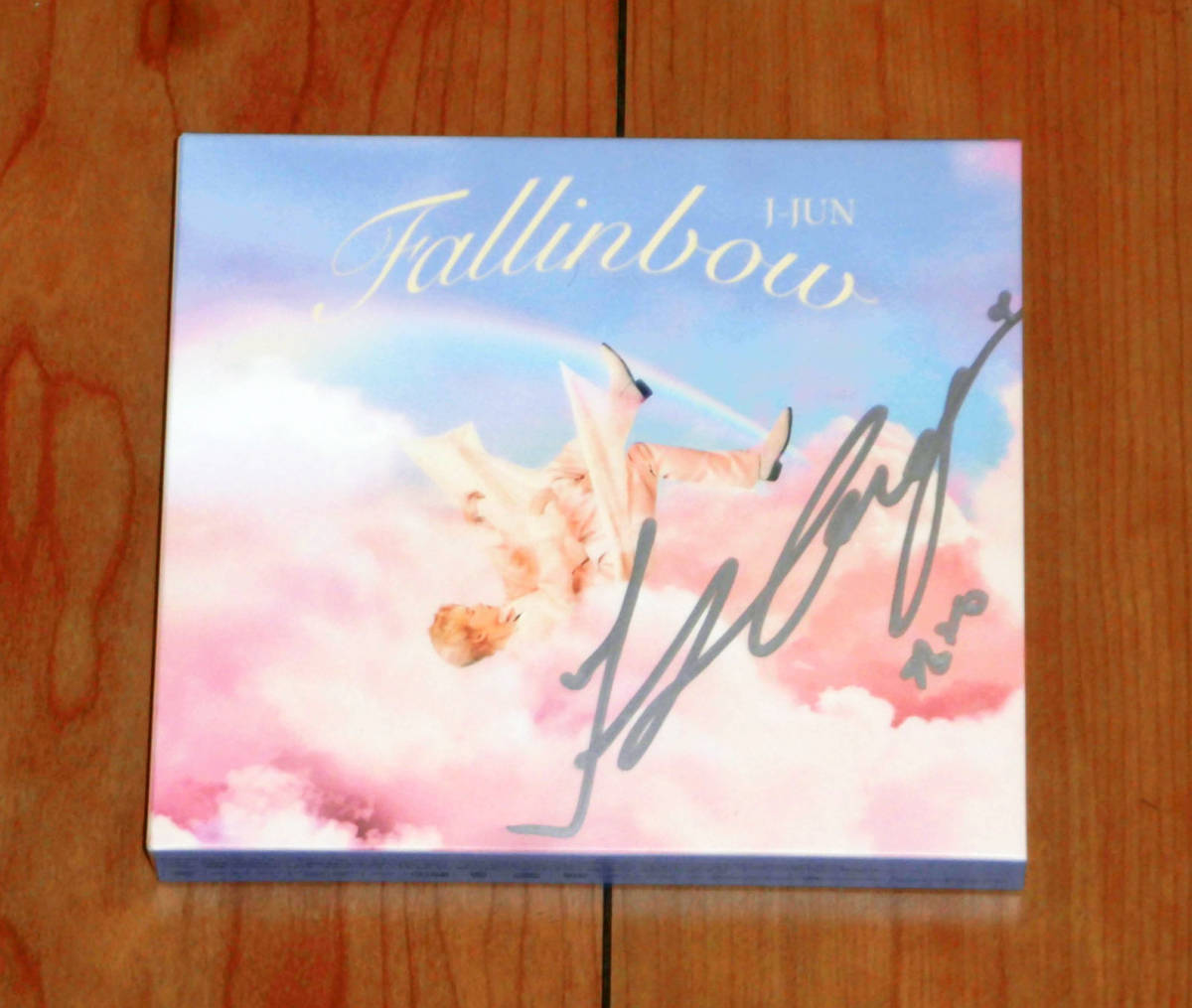 ジェジュン◇日本アルバム「Fallinbow」CD (ファンクラブ盤)◇直筆 