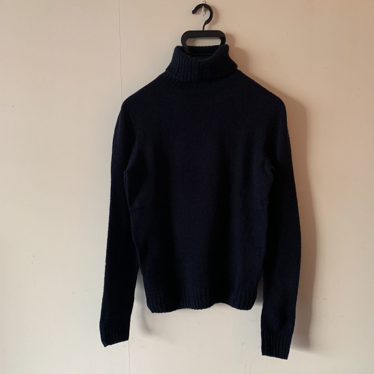 【新作入荷，品質保証】 ZANONE ／ザノーネ／タートルネックニット ／ネイビー／46(Mサイズ)｜売買されたオークション情報、yahooの商品情報をアーカイブ公開 - オークファン Mサイズ