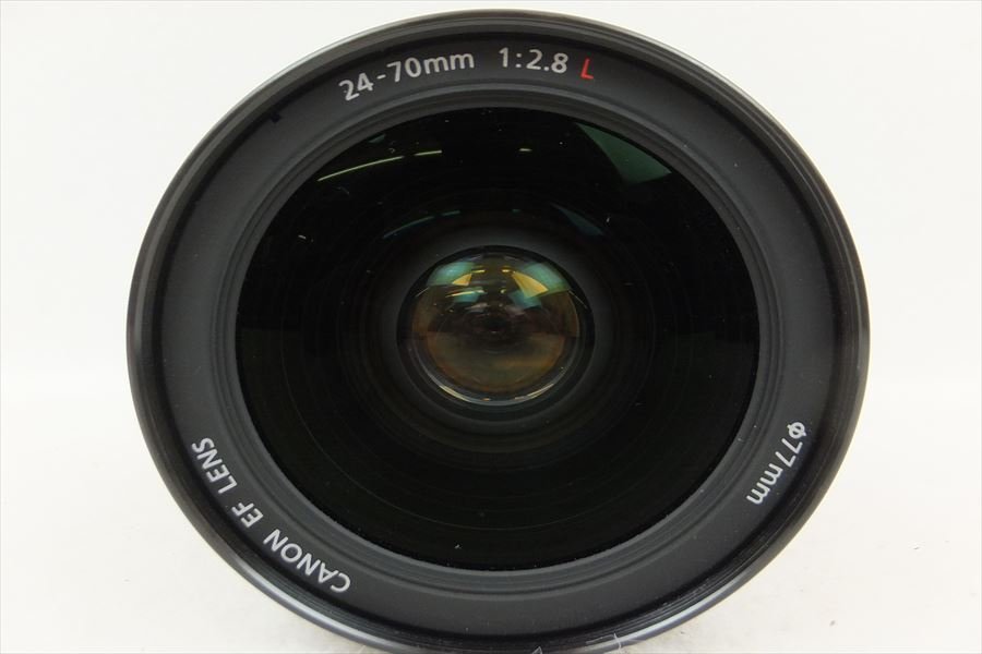 ▽ Canon キャノン EF 24-70mm 1:2.8 L USM レンズ 中古 221205Y6352