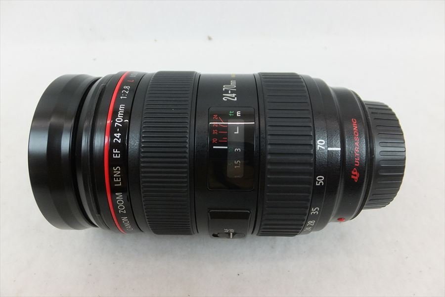 ▽ Canon キャノン EF 24-70mm 1:2.8 L USM レンズ 中古 221205Y6352