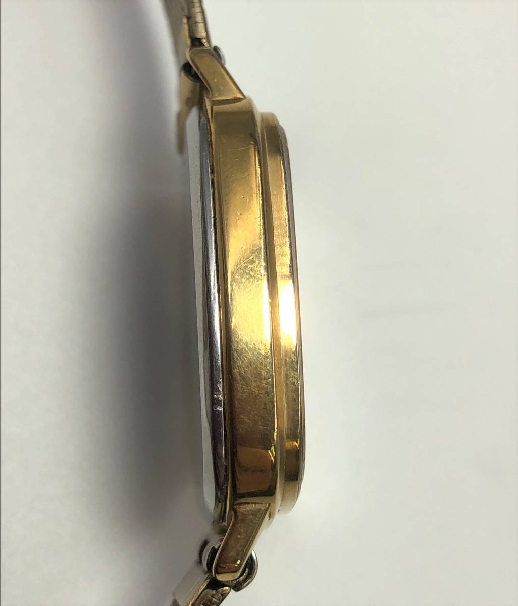 ★ OMEGA De ville オメガ デビル 1332 192.0049 クォーツ QZ デイト ゴールド 【B292】_4