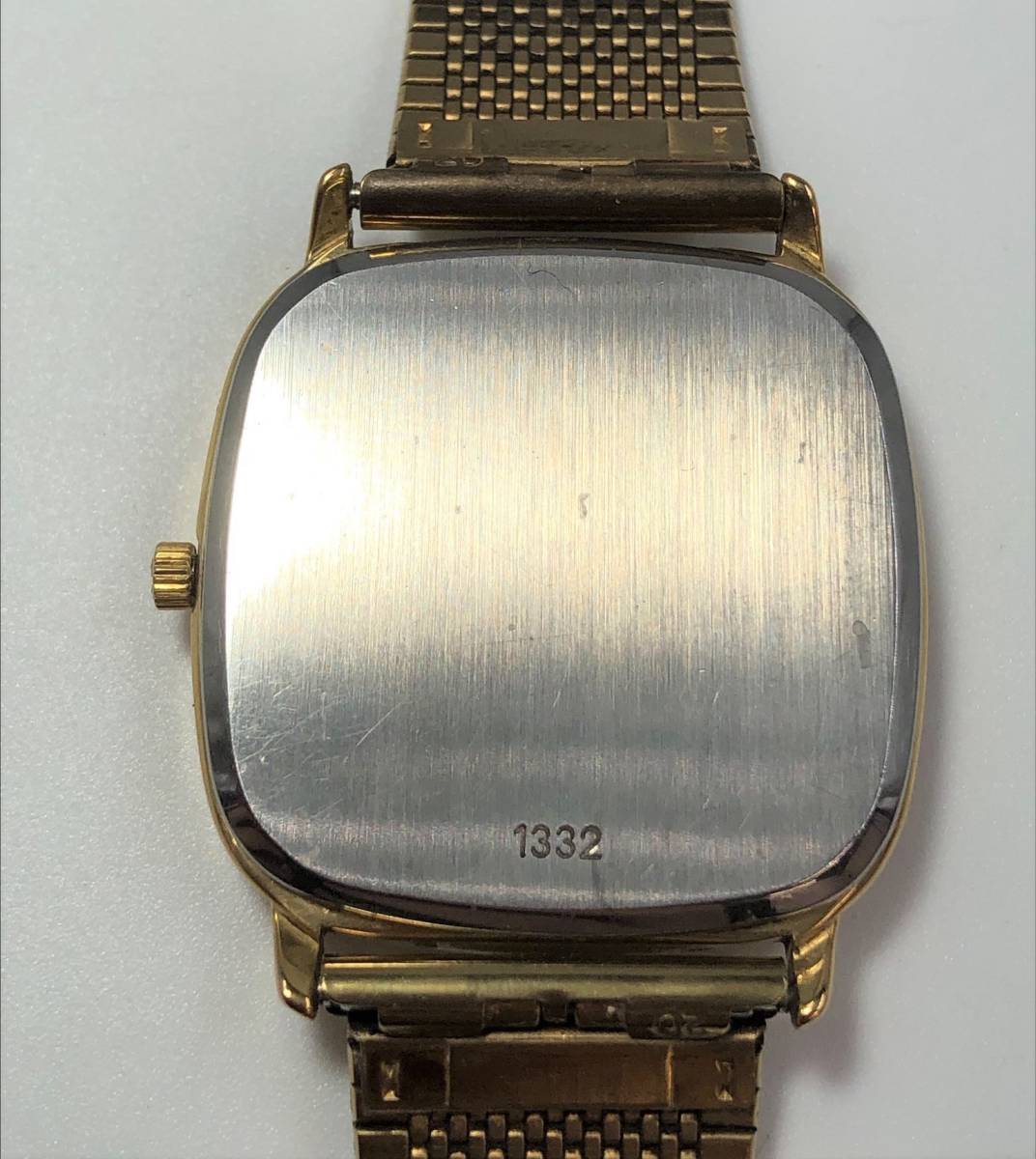 ★ OMEGA De ville オメガ デビル 1332 192.0049 クォーツ QZ デイト ゴールド 【B292】_5