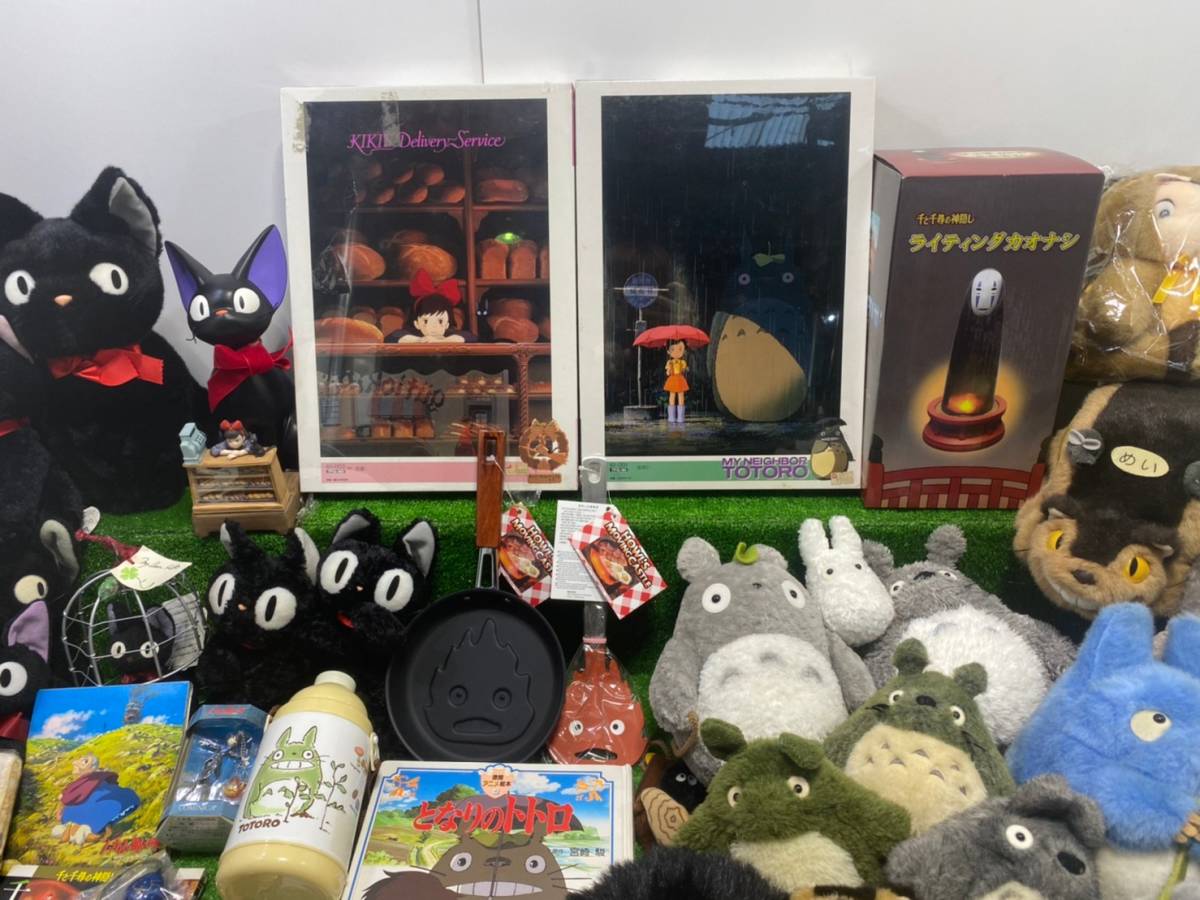□35-160 ジブリ ぬいぐるみ 雑貨 置物 オルゴール トトロ 魔女の