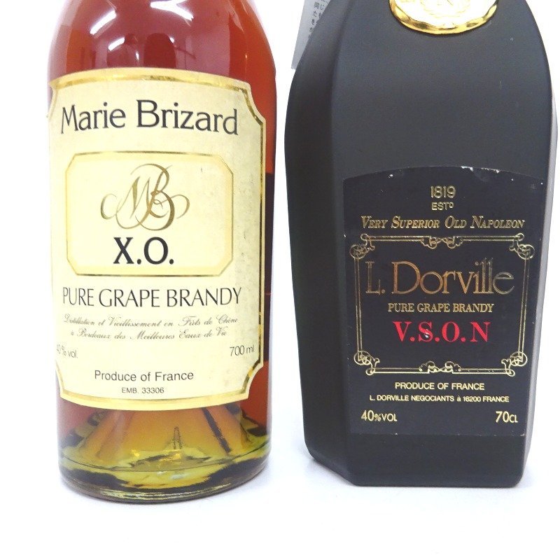 古酒 5本セット ブランデー 各種 コニャック フレンチ シャトーポーレ