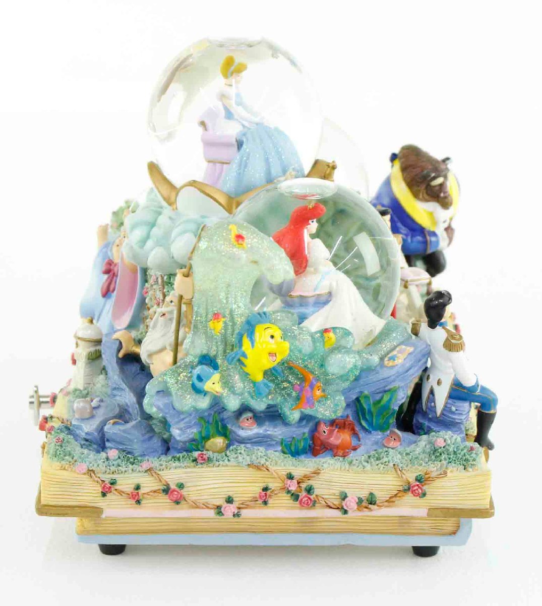 スノードーム ディズニー オルゴール Disney プリンセス シンデレラ