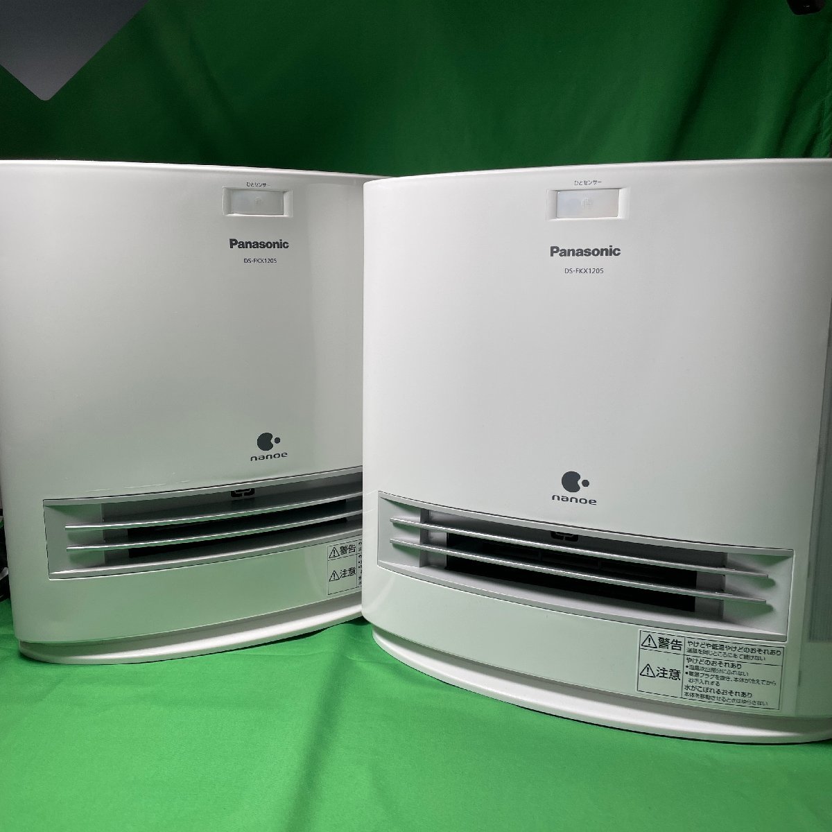 Panasonic 加湿セラミックファンヒーター 2台セット DS-FKX1205 2020年