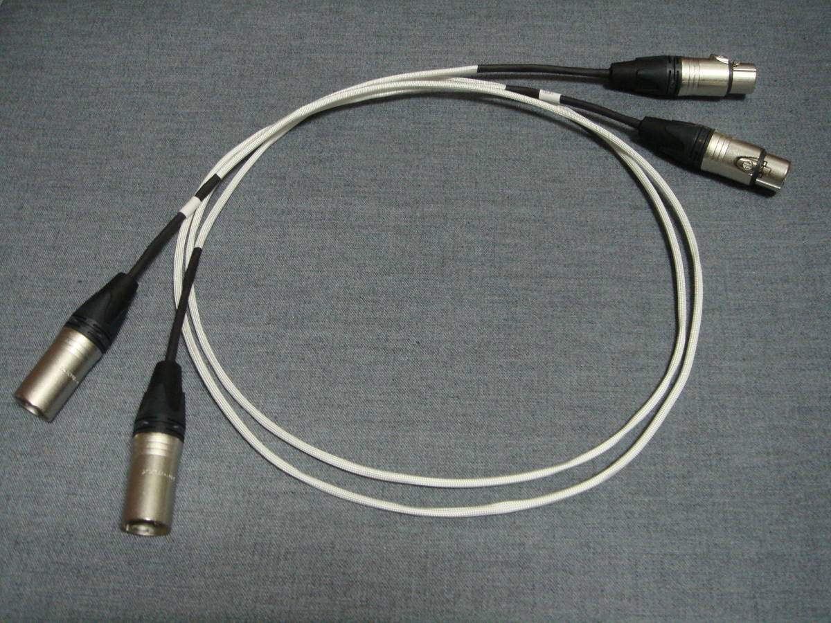 XLRケーブル 2mペア 2m XLRケーブル ペア 1円スタート L-4E5AT☆XLR