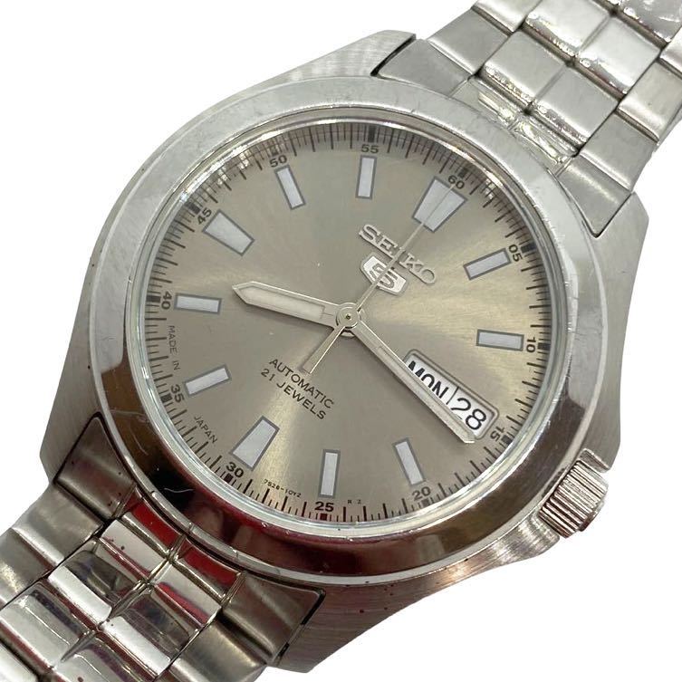 0 SEIKO 7S26-03H0 21石 セイコー デイデイト AUTOMATIC ファイブ 
