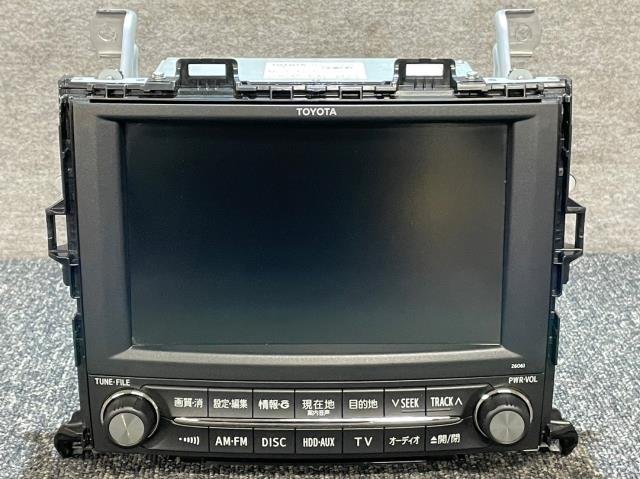 TOYOTA ヴェルファイア20系 純正NAVIテレビ 動作確認済み 車 TOYOTA ヴェルファイア20系 純正NAVIテレビ 動作確認済み