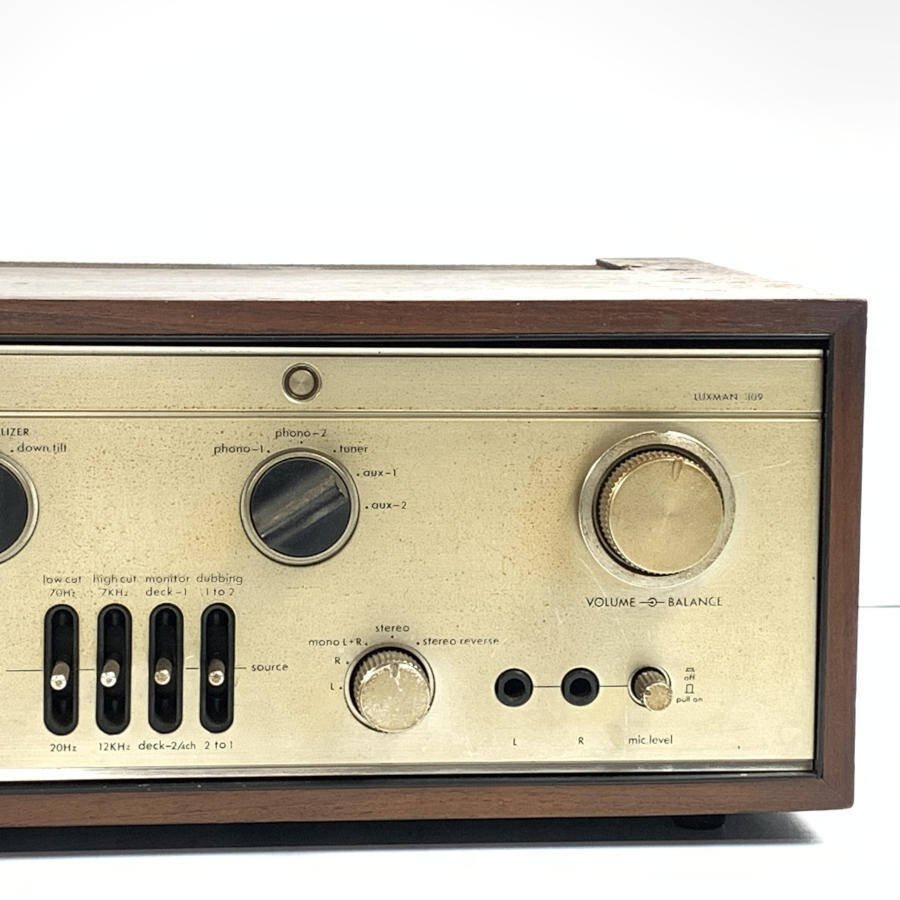 ジャンク LUXMAN L-309V プリメイン アンプ ラックスマン 音響機器