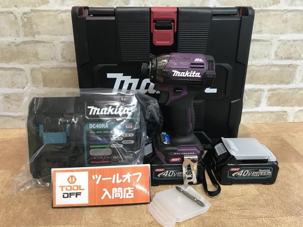 009▼未使用品・即決価格▼マキタ makita 充電式インパクトドライバ TD002GDXAP ケースに汚れ有