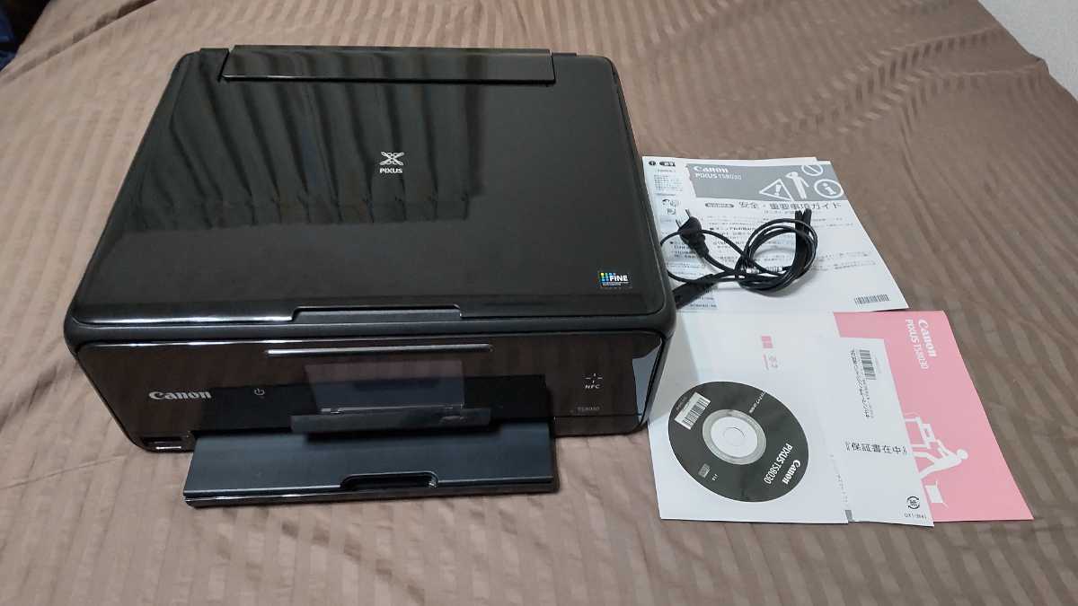 Canon PIXUS TS8030 BK プリンター CANON PIXUS TS8030 BK 総印刷枚数 