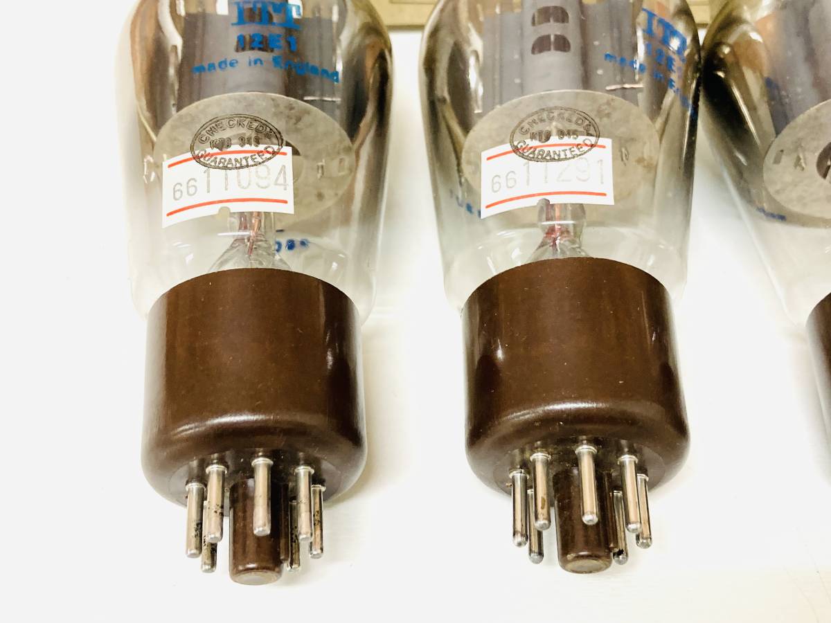 VALVE ELECTRONIC/ITT 真空管 CV345/12E1 4本ペア　NO.194