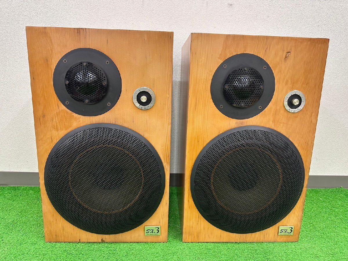 □t1718 ジャンク☆Victor ビクター SX-3 ペアスピーカー 【2個口発送