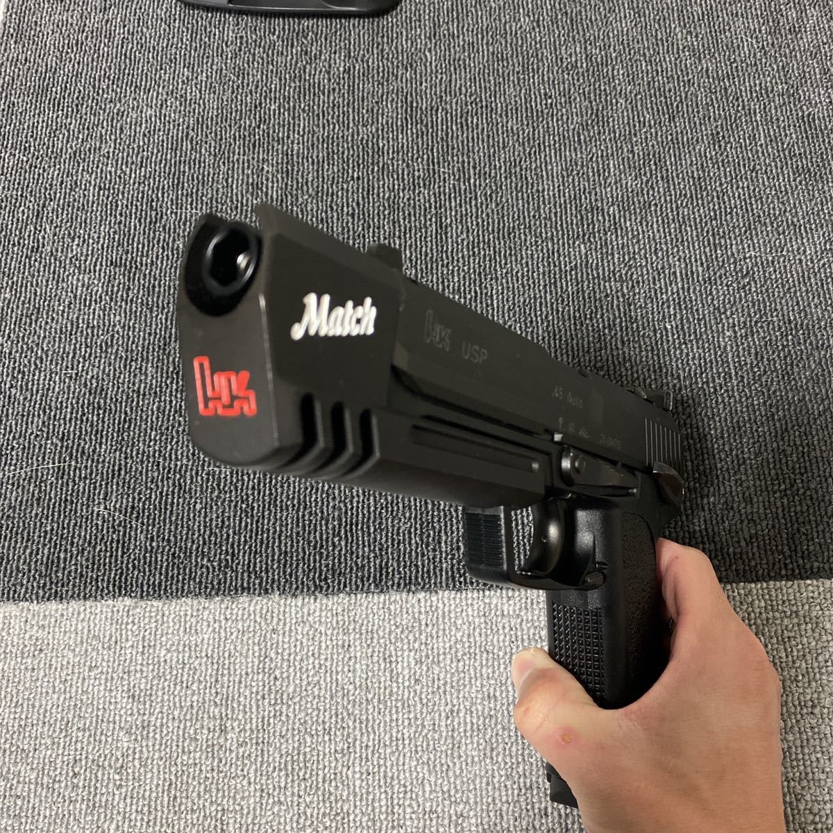 KSC システム7 USP 0 マッチ スライドHW USP45マッチ Match ガスブロー
