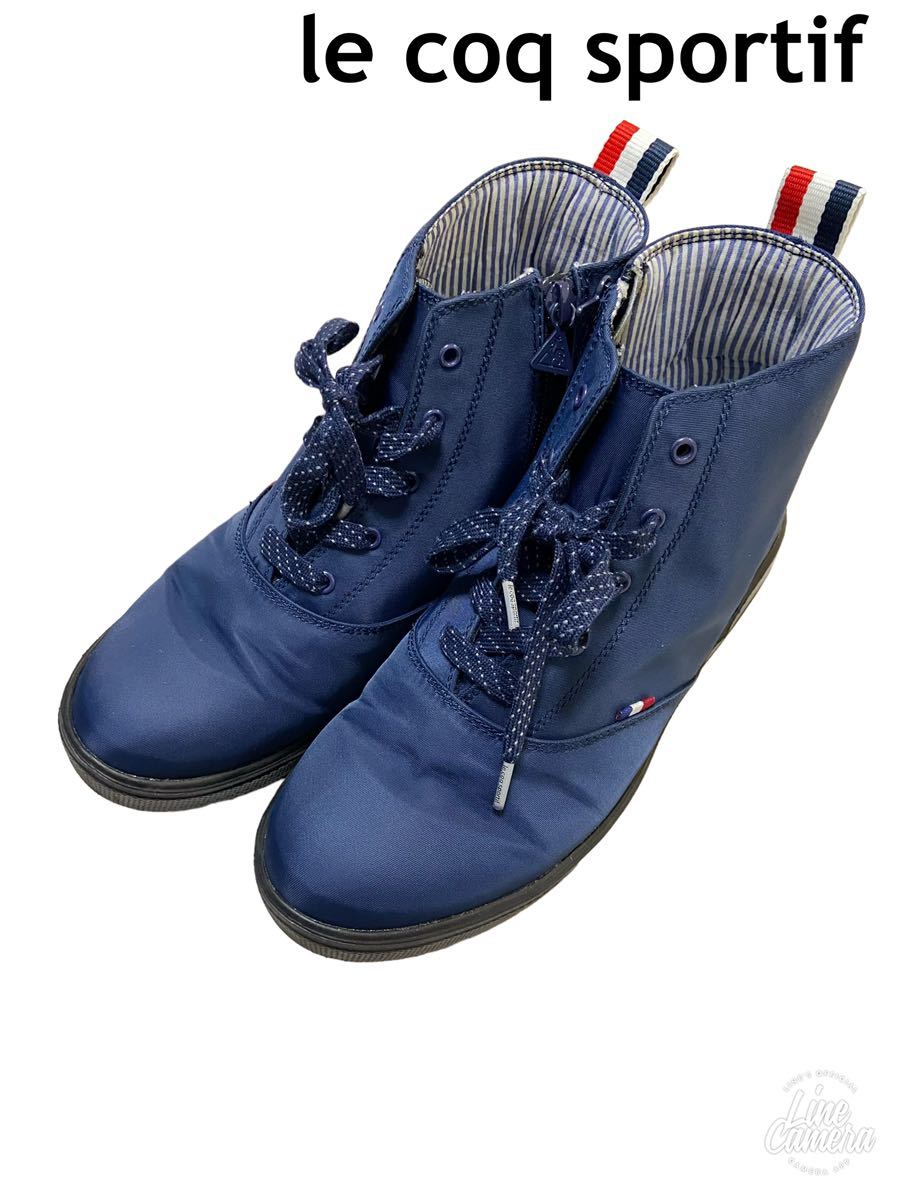 新品未使用！ルコックスポルティフ　レインシューズ　25cm スニーカー　靴