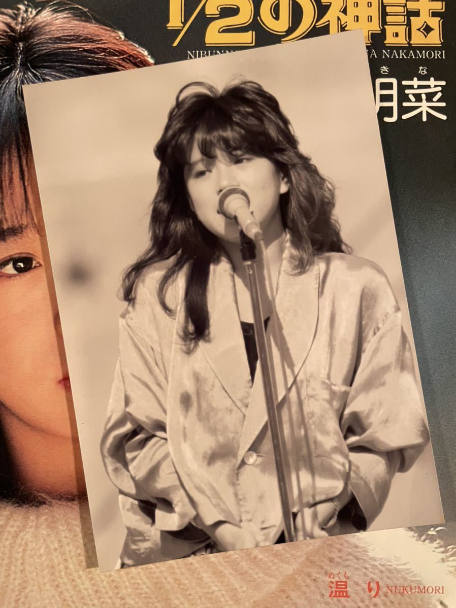 中森明菜 見本盤 EP レコード 1⁄2の神話 - 非売品 プロモ ⁄ 白ラベル