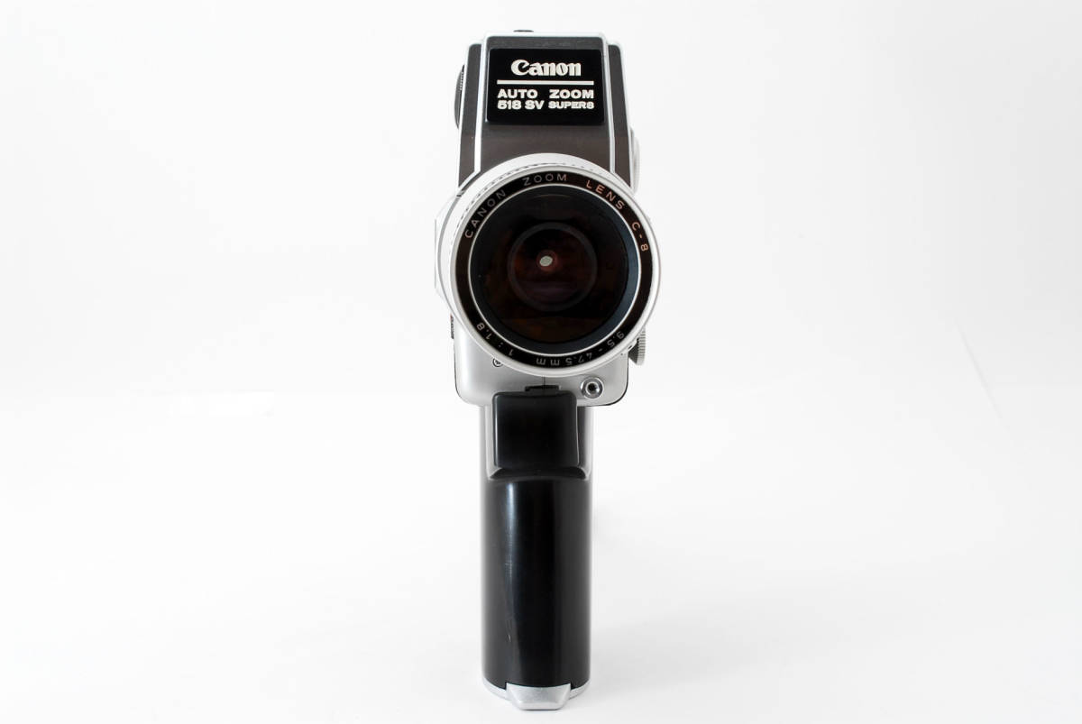 【完動品】 Canon キャノン AUTO ZOOM 518 SV SUPER8 8mm フィルムカメラ N318546 #1113618 0 SV Canon シングル8 8ミリ キヤノンAUTO
