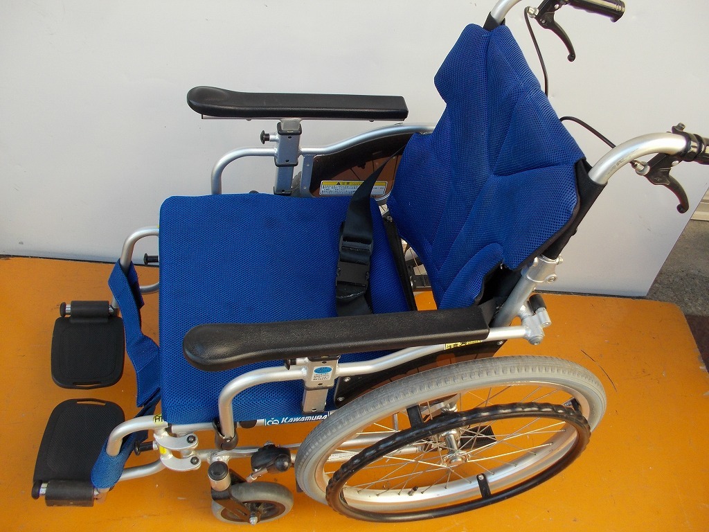KS-22-1220-06 カワムラ 簡易モジュール車椅子（低床型） KZ20-40