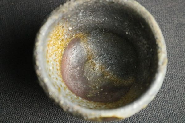 □備前焼 斉藤隆 作 花入 共箱あり 師：伊勢崎淳 Yahoo