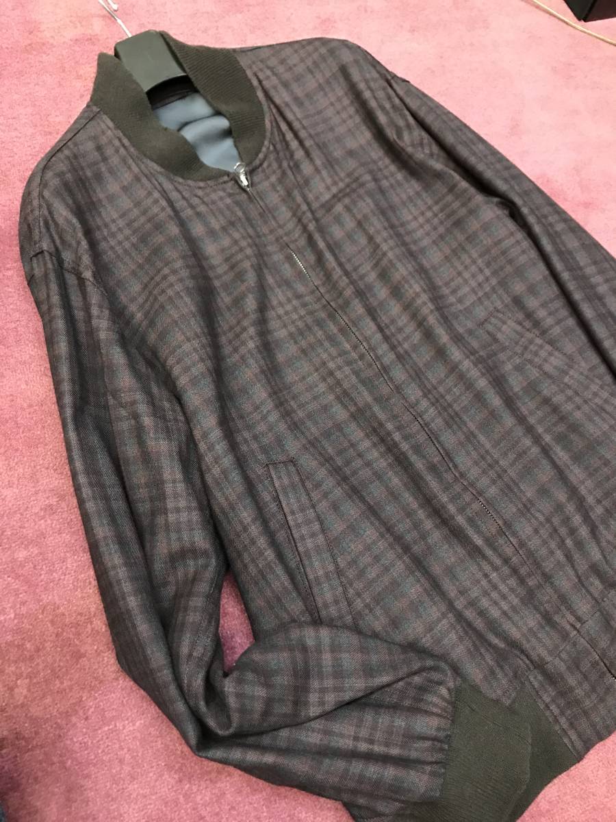 【最新作，人気】 WACKO MARIA ワコマリア MA-1 スタイル Zegna ゼニア生地 襟元にほつれアリ(ジャケット、上着)｜売買されたオークション情報、yahooの商品情報をアーカイブ公開 - オークファン ジャケット、上着