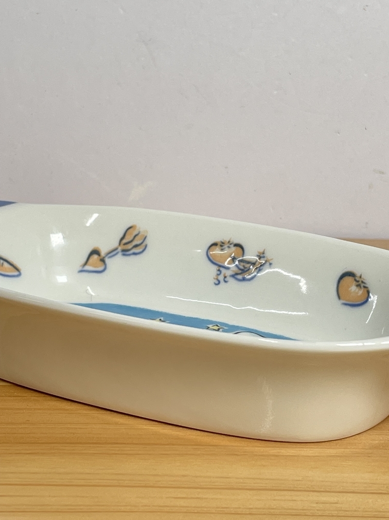 レトロ CHEF MICKEY Sango Disney ディズニー グラタン皿 ミッキー 3客
