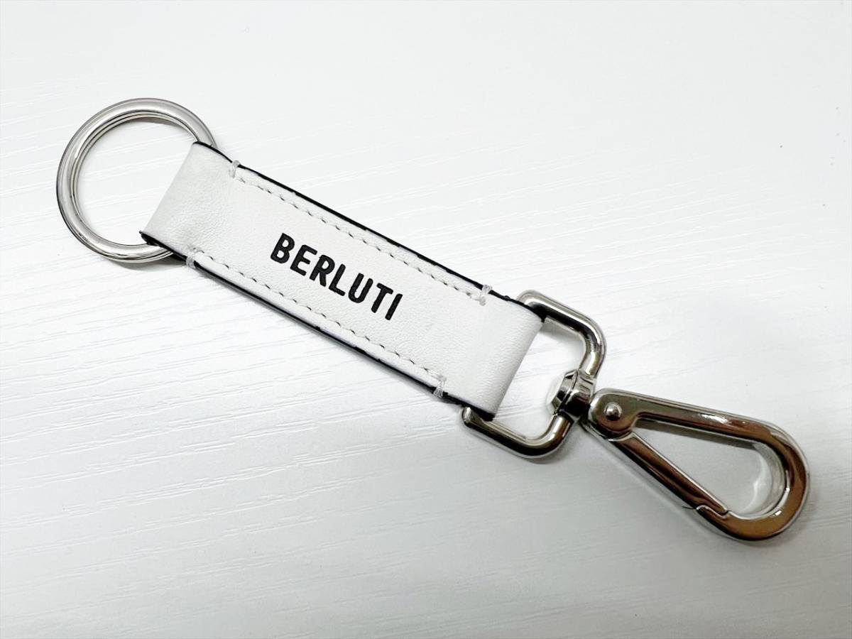 新作，HOT 良好品 Berluti ベルルッティ ロゴ キーリング レザー ホワイト(その他)｜売買されたオークション情報、yahooの商品情報をアーカイブ公開 - オークファン その他