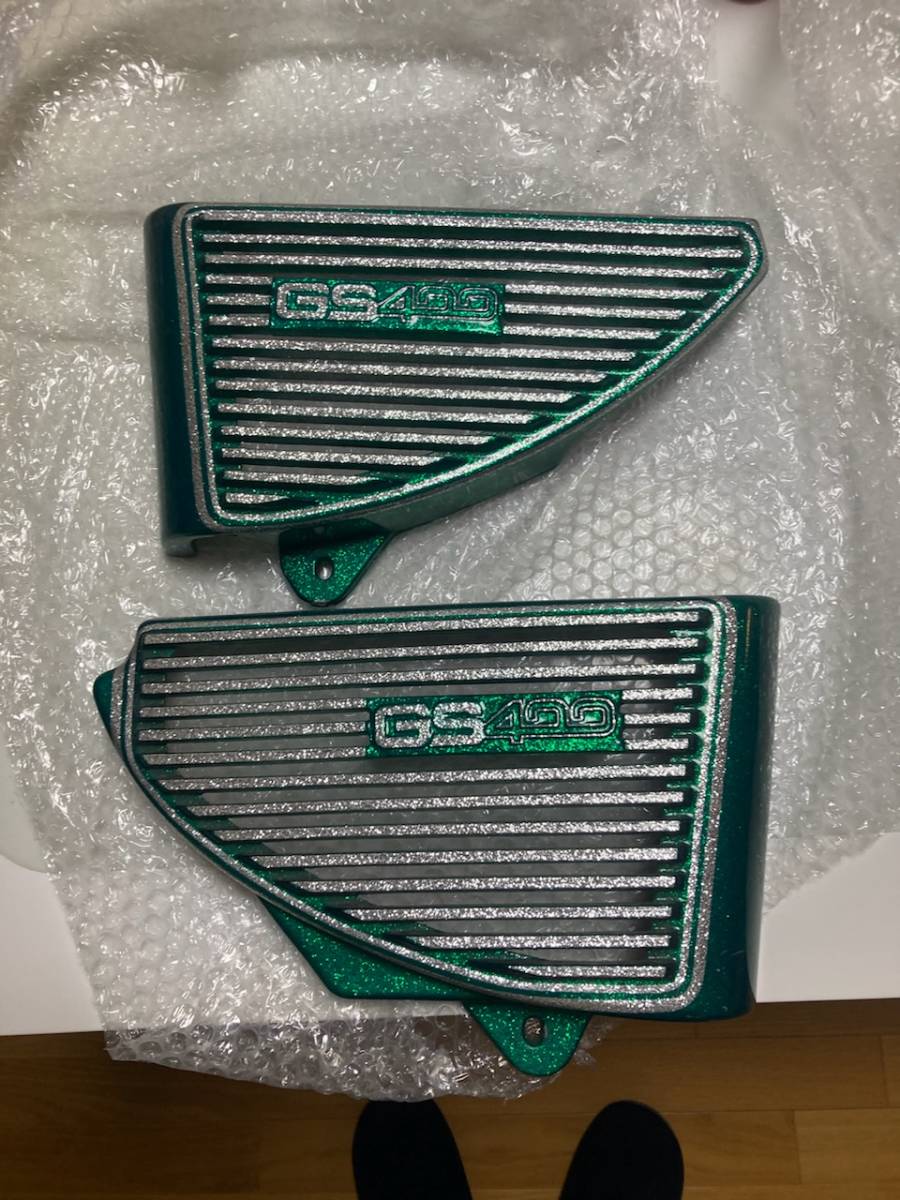 GS400 サイドカバー アルフィン キジマ gs400 beetアルフィン BEET