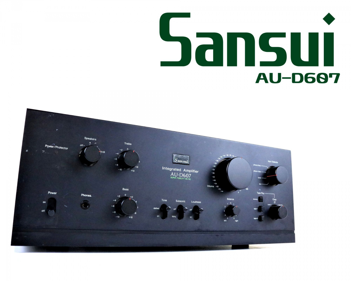 【豊富な，大得価】 音出しOK SANSUI AU-D607 プリメインアンプ 010FEBZ65(サンスイ)｜売買されたオークション情報、yahooの商品情報をアーカイブ公開 - オークファン サンスイ