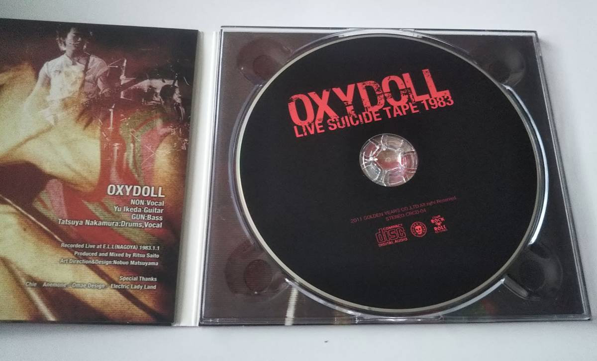 0 SUICIDE TAPE OXYDOLL LIVE オキシドール 邦楽 OXYDOLL(CD) too