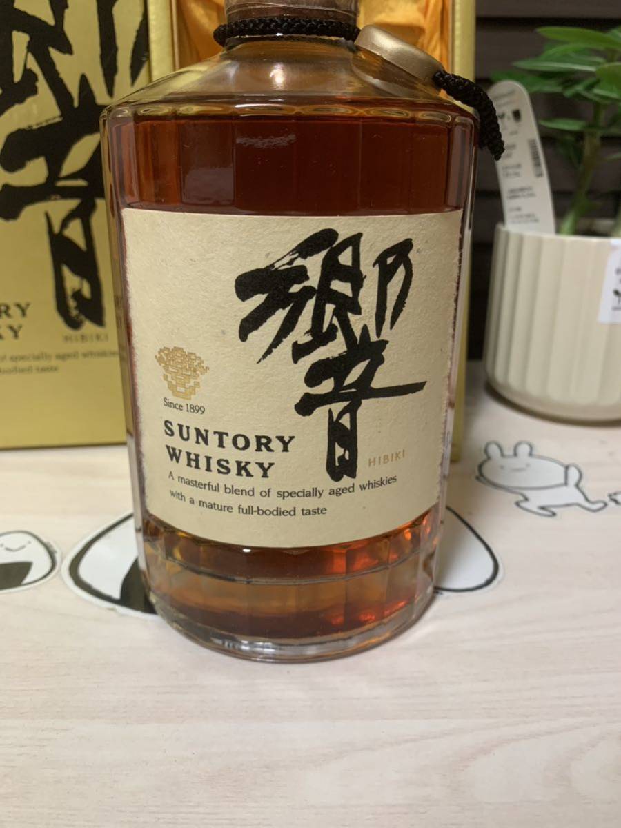 希少未開栓SUNTORY HIBIKI サントリーウイスキー響 1899年 裏ゴールド