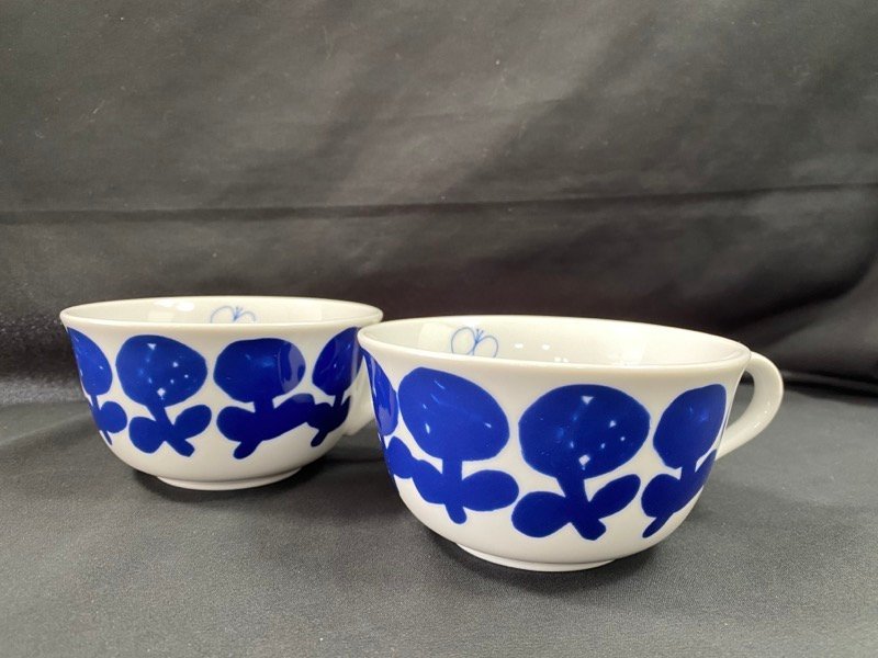 人気SALE，限定セール ミナペルホネン Remake tableware ペア スープカップ ブルー テーブルウェア 器 皆川 明 ちょこオク 雑貨80(ミナ ペルホネン)｜売買されたオークション情報、yahooの商品情報をアーカイブ公開 - オ ミナ ペルホネン