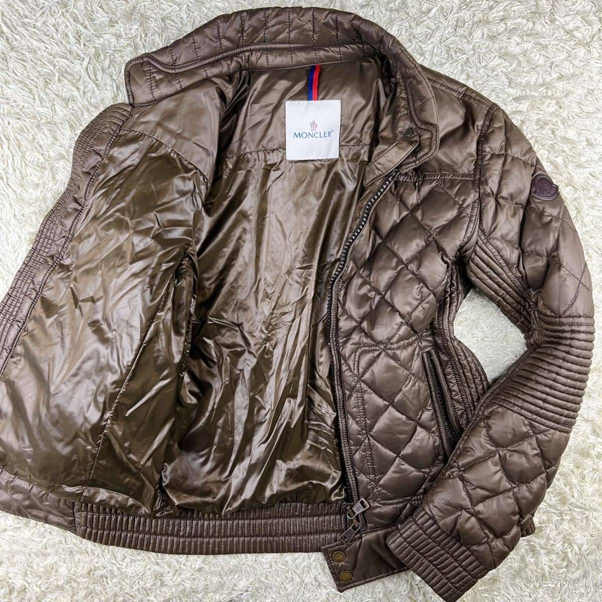 極美品!!! モンクレール『極暖の極み』MONCLER ダウンジャケット 1 L 