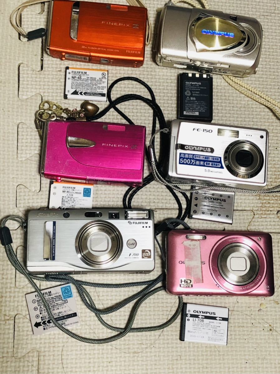 デジカメ カシオ＆Panasonic＆キャノンなど 15台セット ジャンク