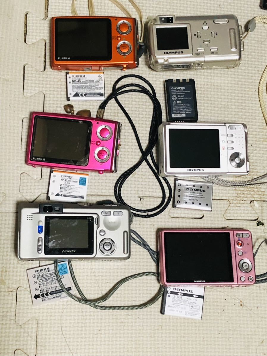 デジカメ カシオ＆Panasonic＆キャノンなど 15台セット ジャンク