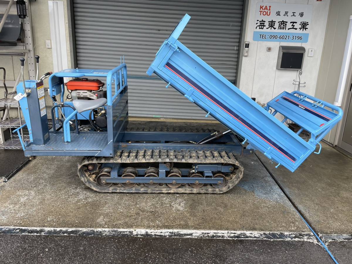 No.ヨ0○クローラー運搬車○HM-650D○ホープマン○サンワ○油圧ダンプ 