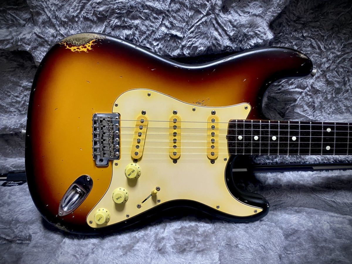 フェンダージャパンST レリック仕上げ 送料込み レリック Fender ST362 ストラトキャスター トラディショナル
