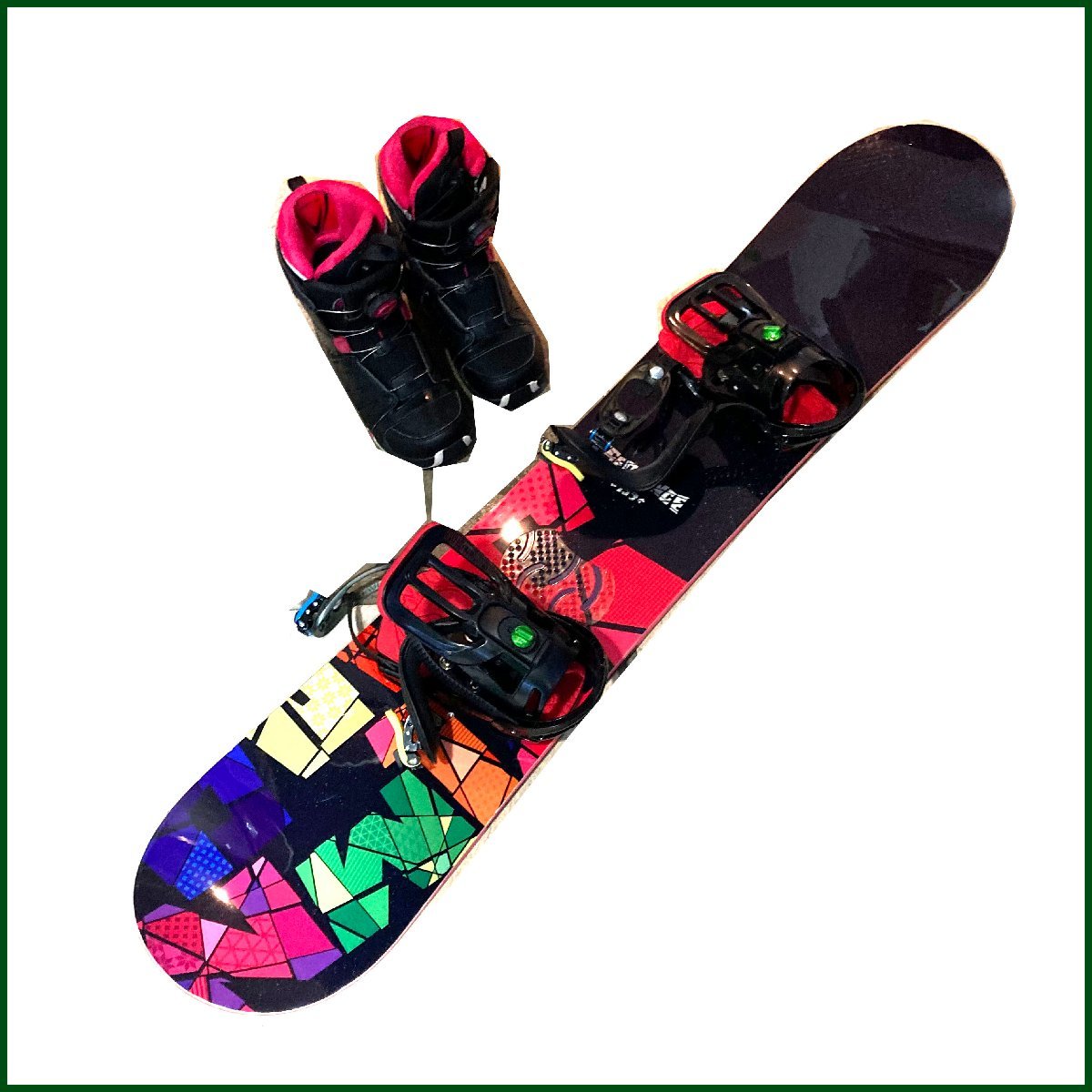 中古 ○SALOMON/サロモン○スノーボード SEQUENCE 139cm ビンディング 