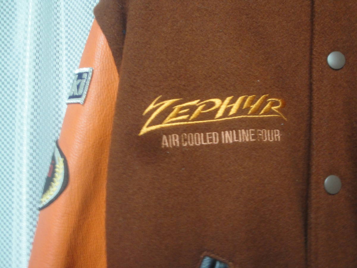 ゼファー カワサキ スタジャン ZEPHYR 希少 2000年記念 火の玉 Zephyr 