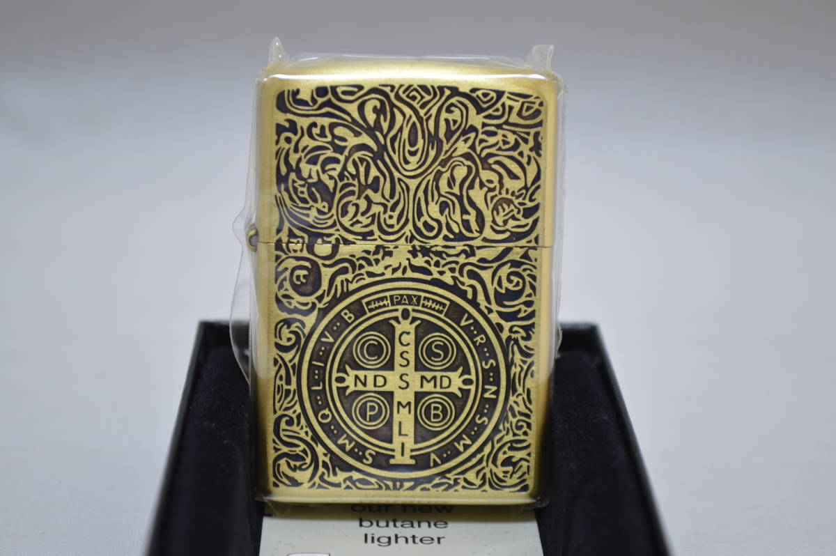 Zippo ジッポー アーマー コンスタンティン ゴールド 3面彫刻